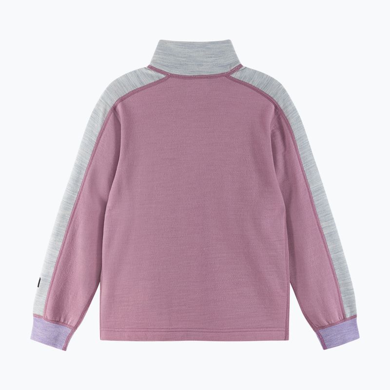 Bluză fleece pentru copii Reima Merin grey pink 2