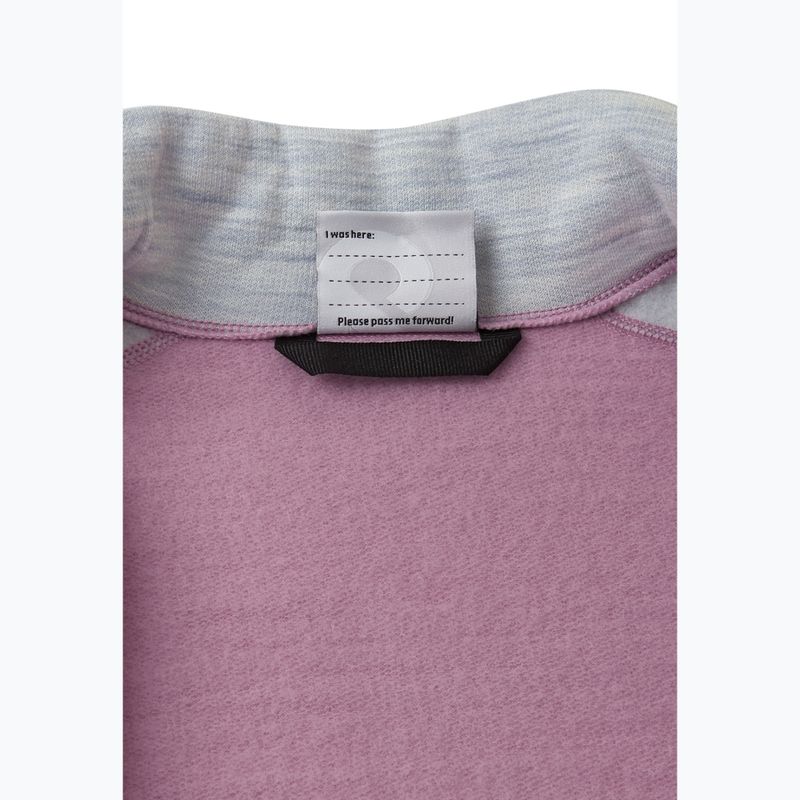 Bluză fleece pentru copii Reima Merin grey pink 4