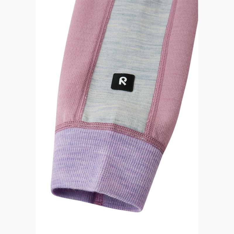 Bluză fleece pentru copii Reima Merin grey pink 5