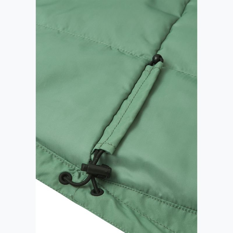 Geacă de iarnă pentru copii Reima Raisio green clay 9