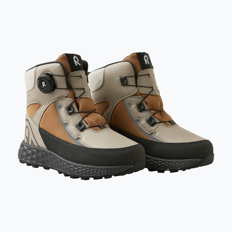 Ghete pentru copii Reima Hallava Quicklock earthy beige 3