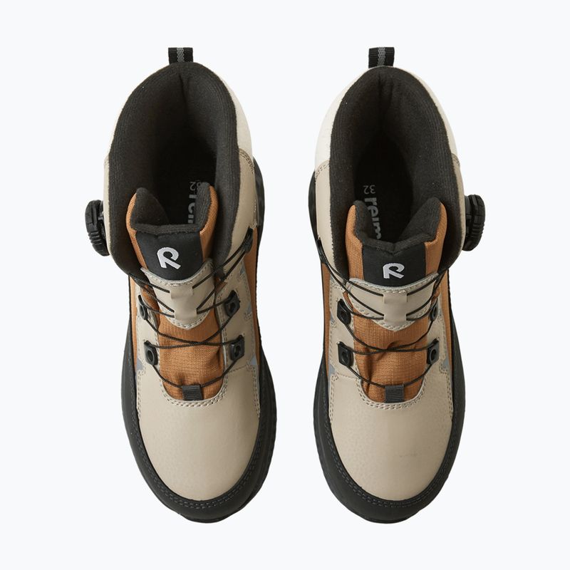 Ghete pentru copii Reima Hallava Quicklock earthy beige 6
