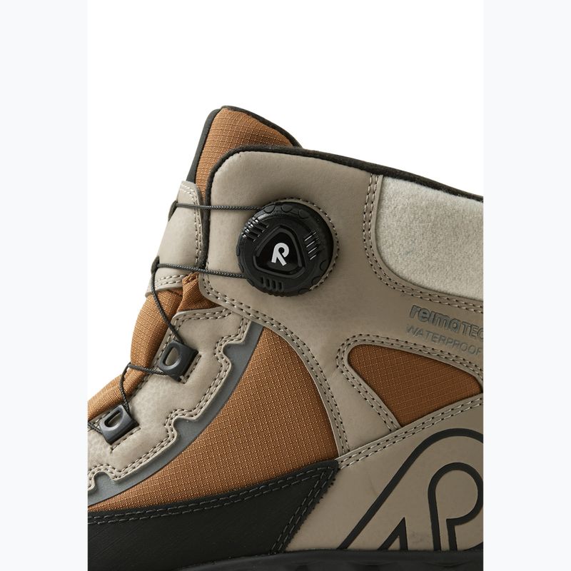 Ghete pentru copii Reima Hallava Quicklock earthy beige 7
