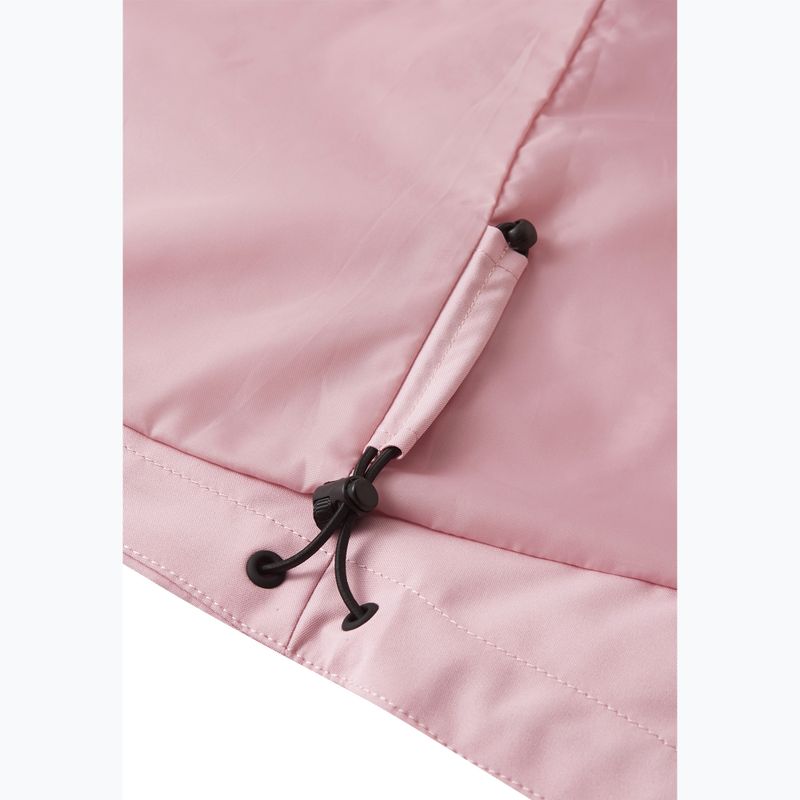 Geacă softshell pentru copii Reima Sysma grey pink 10