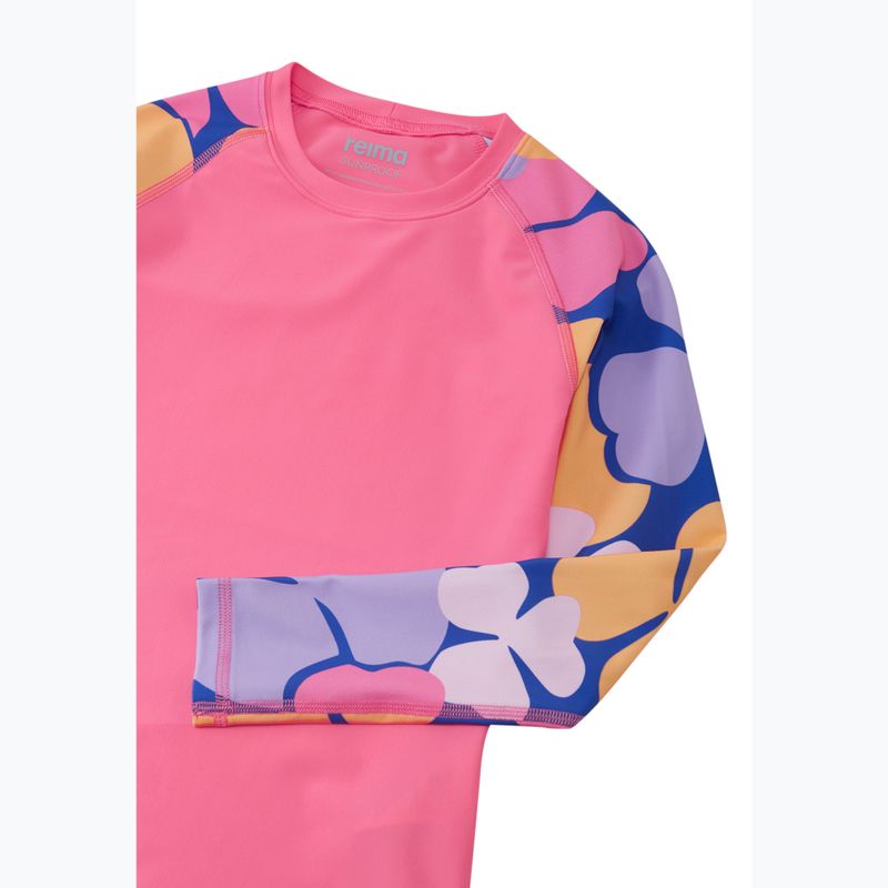 Longsleeve de înot pentru copii Reima Sukeltaja soft coral 3