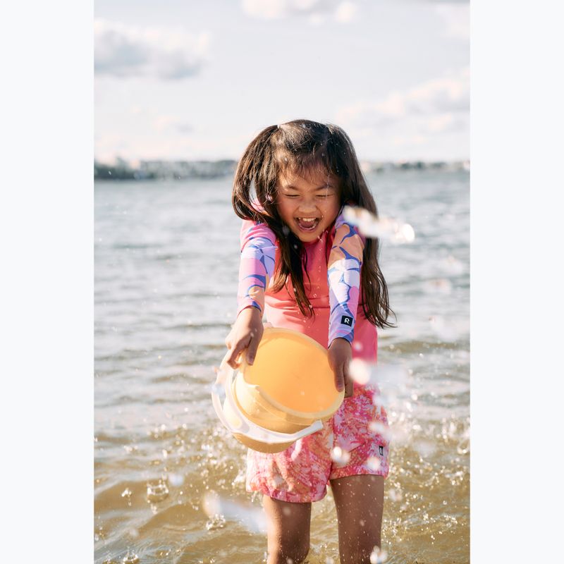 Longsleeve de înot pentru copii Reima Sukeltaja soft coral 4