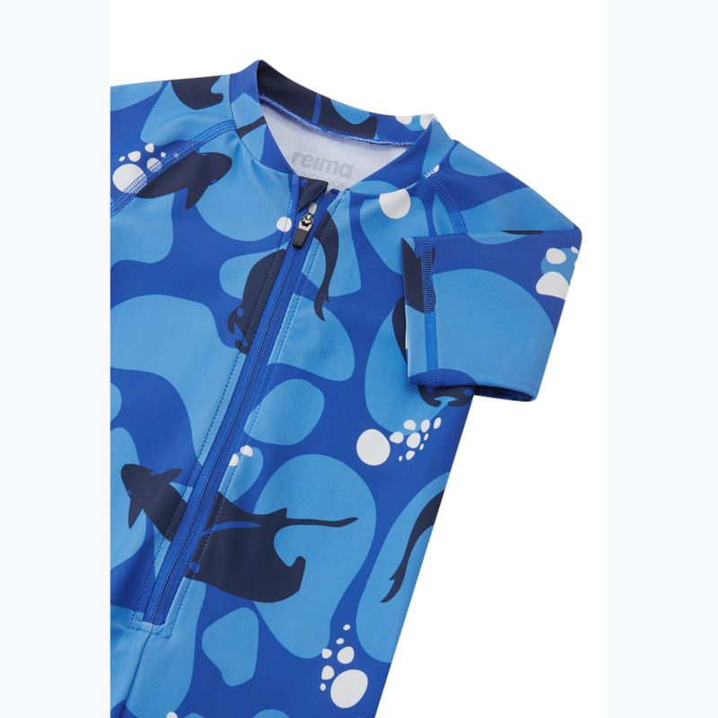 Combinezon UPF 50+ pentru copii Reima Atlantti sparkly blue 3