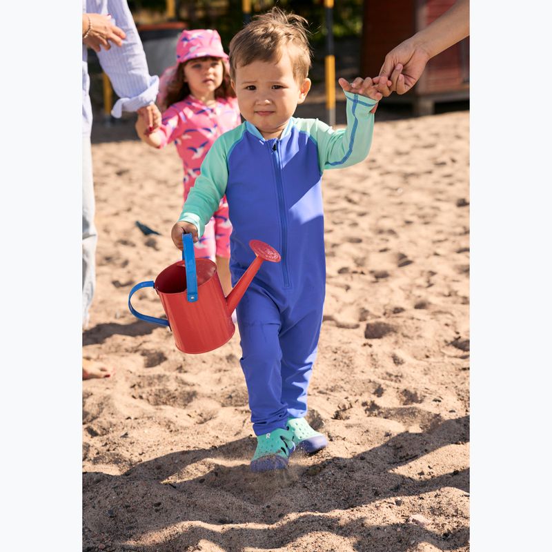 Combinezon UPF 50+ pentru copii Reima Polskii sparkly blue 3