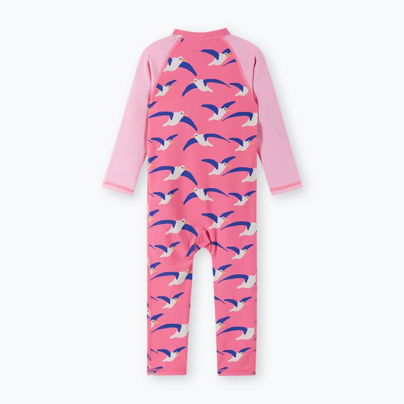 Combinezon UPF 50+ pentru copii Reima Polskii soft coral 2