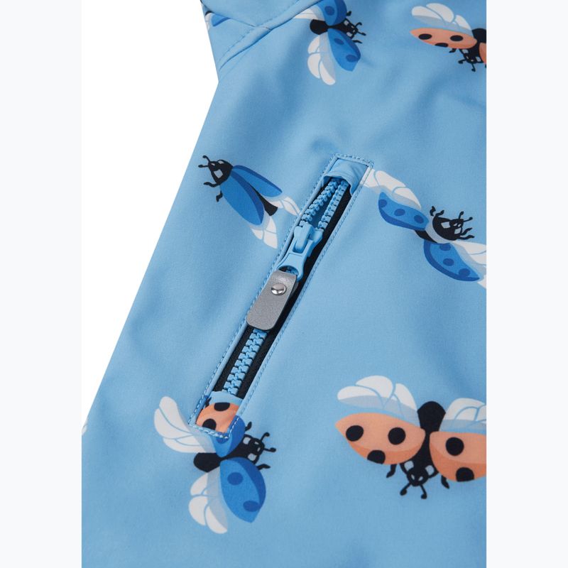 Combinezon softshell pentru copii Reima Mjosa fresh blue 4