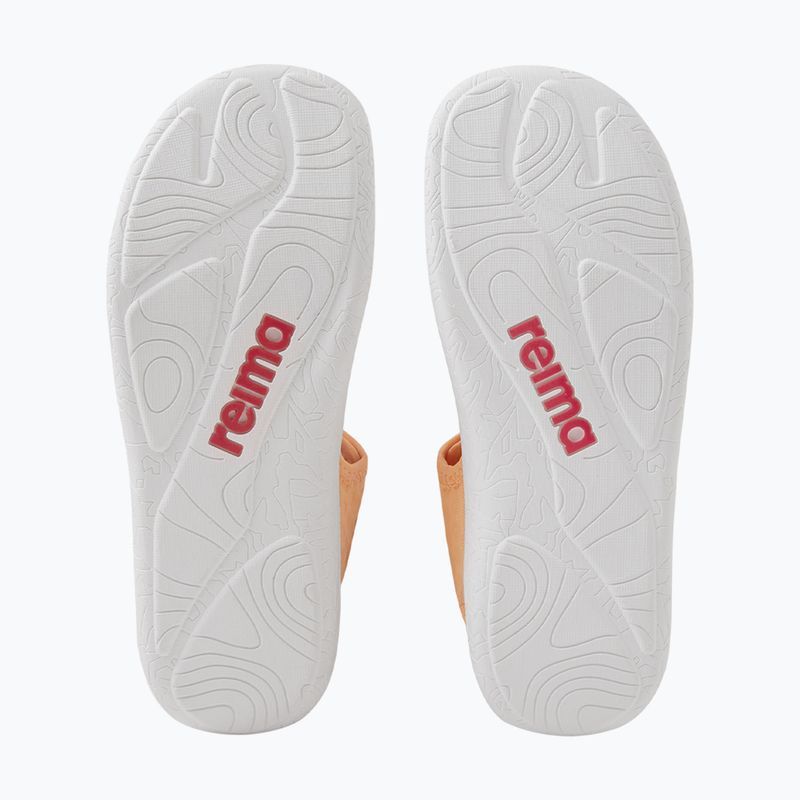 Sandale barefoot pentru copii Reima Rantaan apricot 5