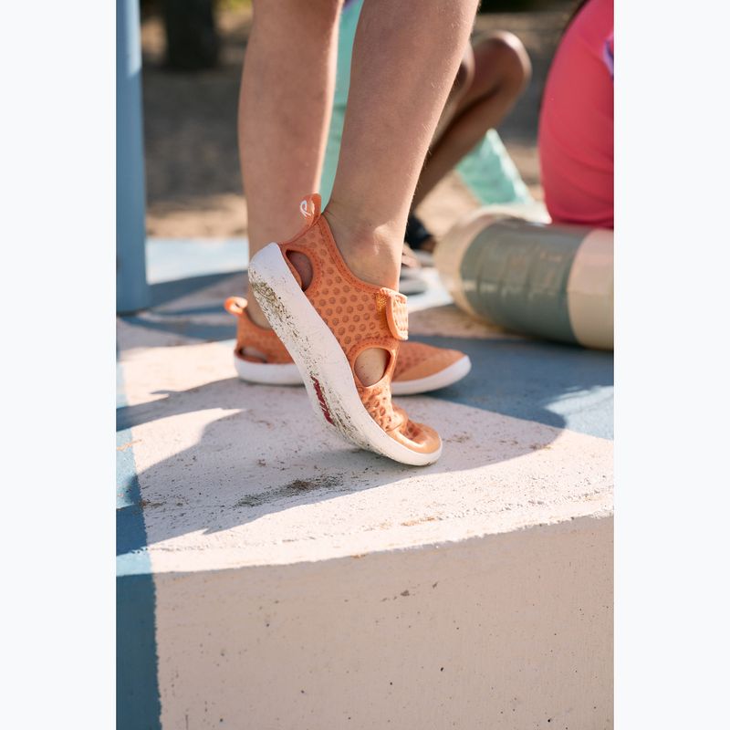 Sandale barefoot pentru copii Reima Rantaan apricot 11