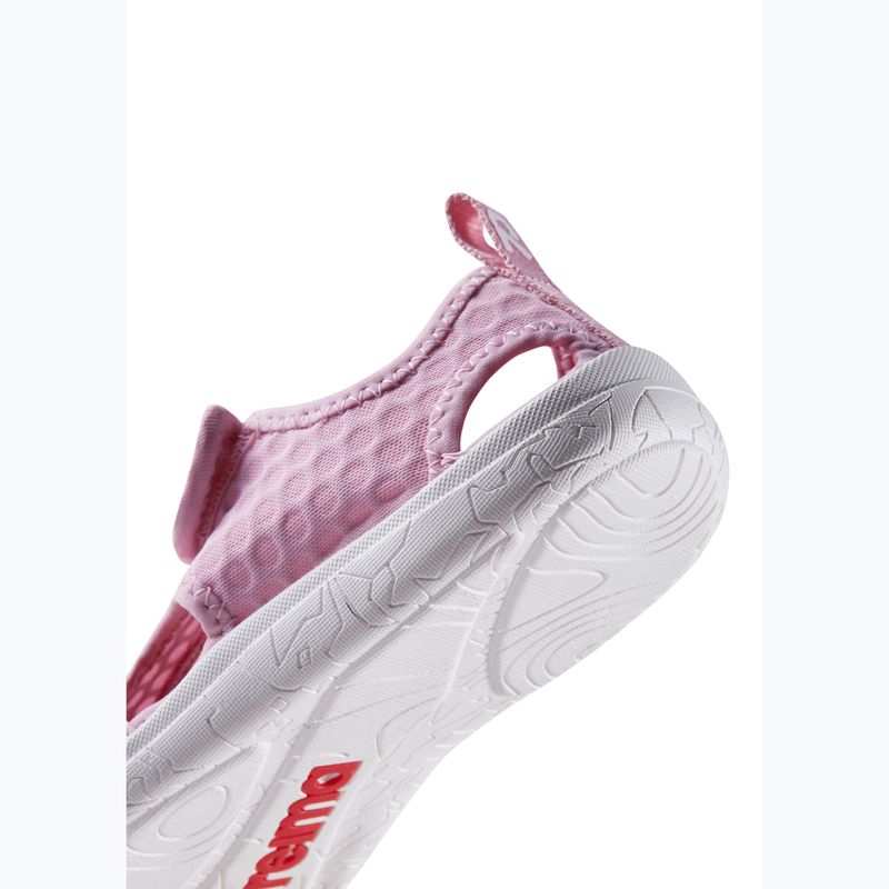 Sandale barefoot pentru copii Reima Rantaan light heather 8