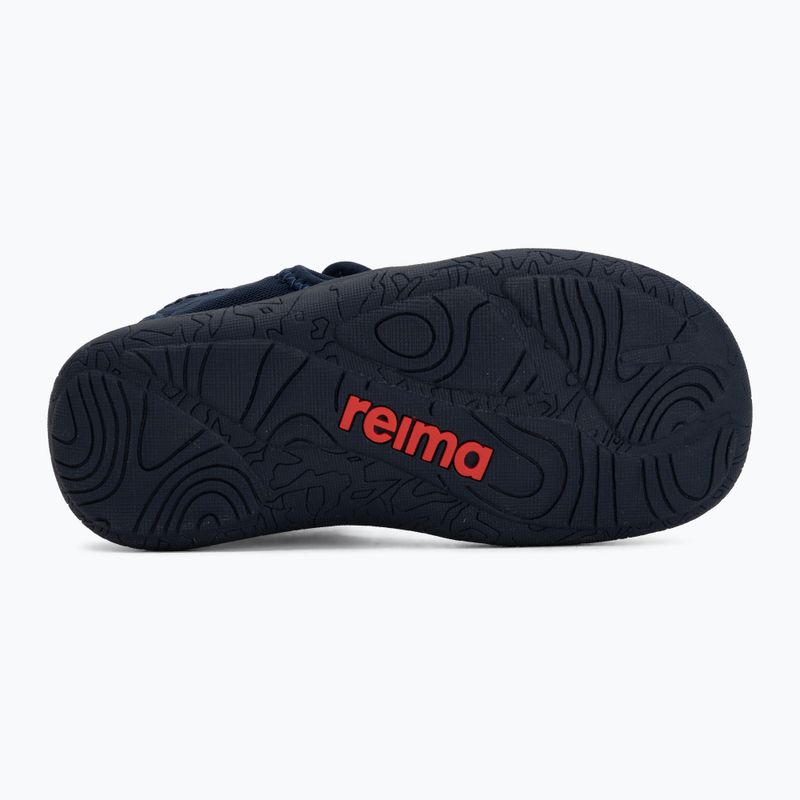 Sandale barefoot pentru copii Reima Rantaan navy 4