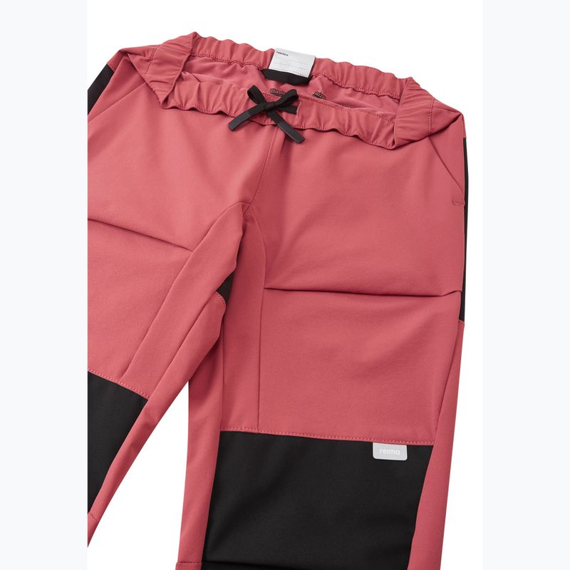 Pantaloni pentru copii Reima Vaeltaa red clay 9