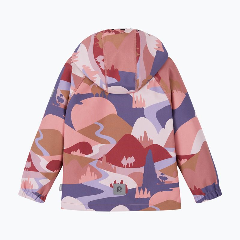 Geacă softshell pentru copii Reima Vantti rose blush 2