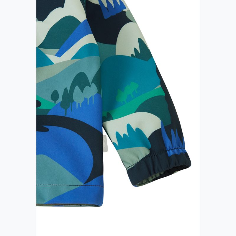 Geacă softshell pentru copii Reima Vantti dparkly blue 5