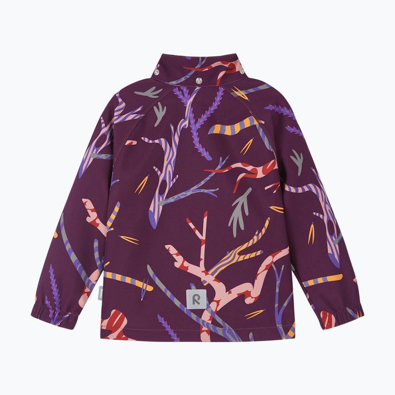 Geacă softshell pentru copii Reima Vantti deep purple 3