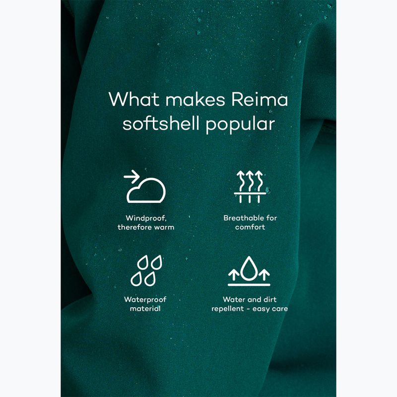 Geacă softshell pentru copii Reima Vantti navy 9