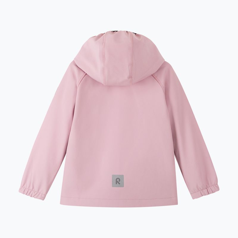 Geacă softshell pentru copii Reima Vantti 5100009C-4500 grey pink 2
