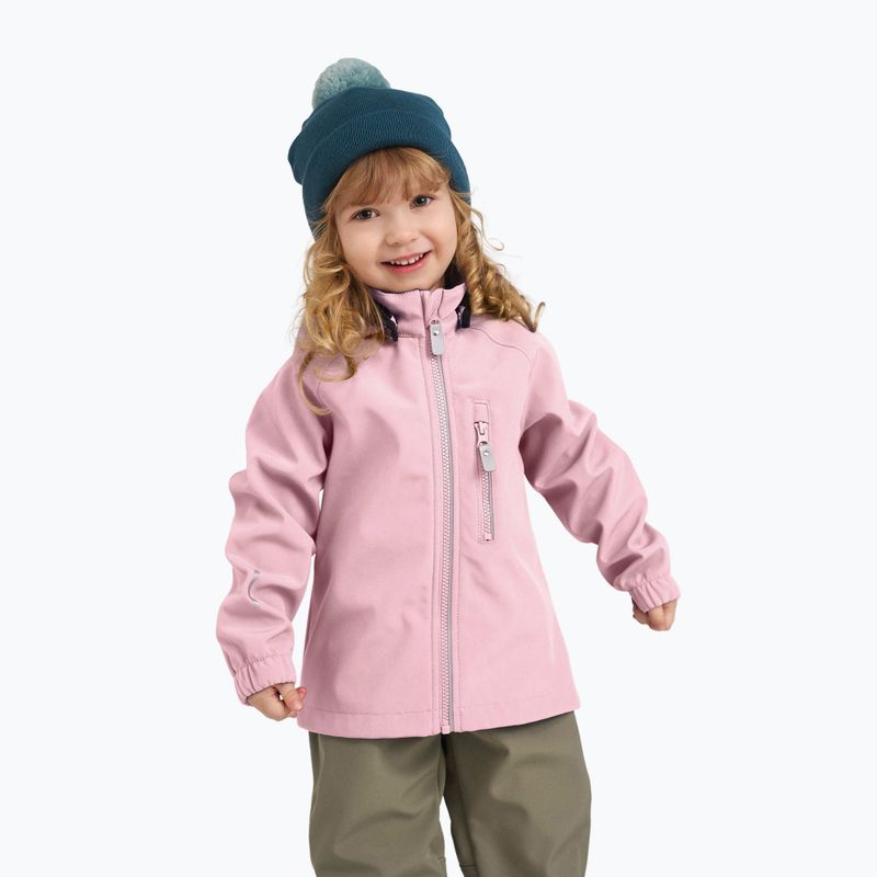 Geacă softshell pentru copii Reima Vantti 5100009C-4500 grey pink 6