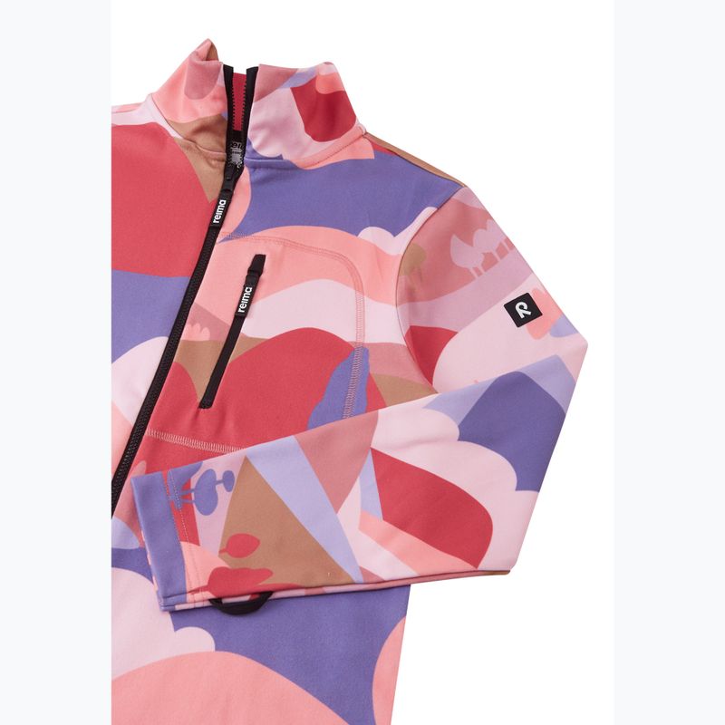 Bluză fleece pentru copii Reima Iisisti rose blush 3