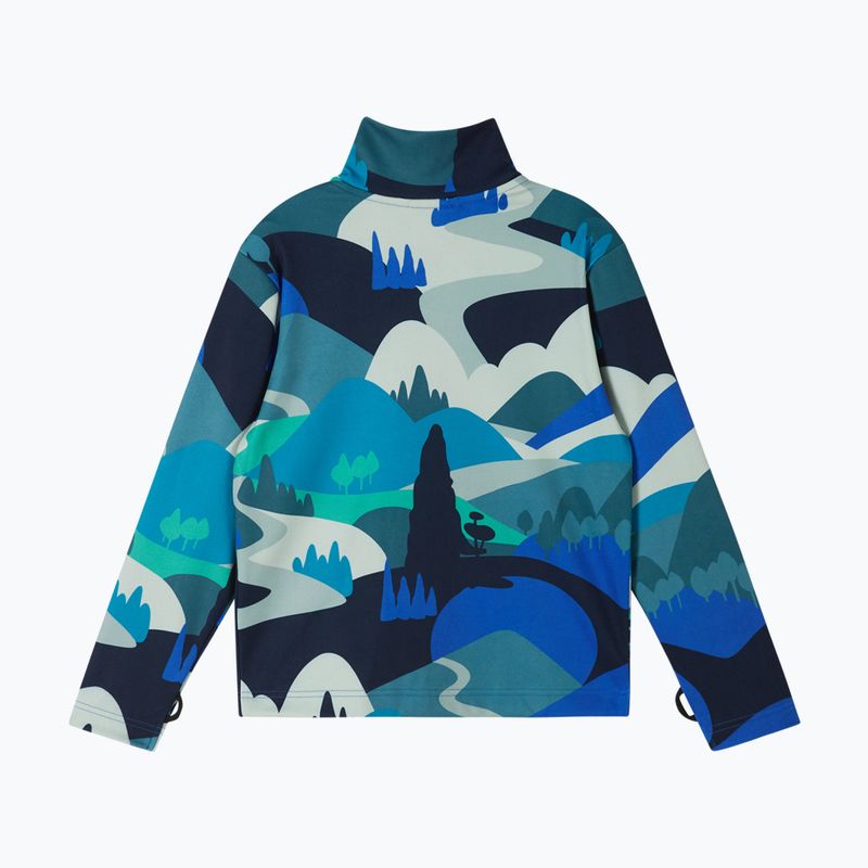 Bluză fleece pentru copii Reima Iisisti sparkly blue 2