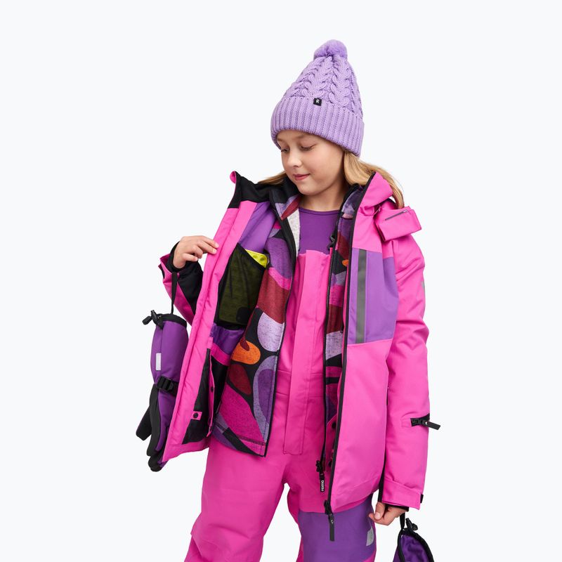 Bluză fleece pentru copii Reima Niksini fucshia 7