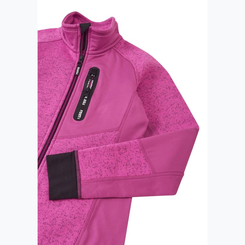 Bluză fleece pentru copii Reima Laskien fucshia 3