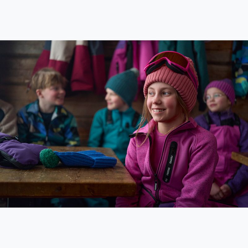 Bluză fleece pentru copii Reima Laskien fucshia 6