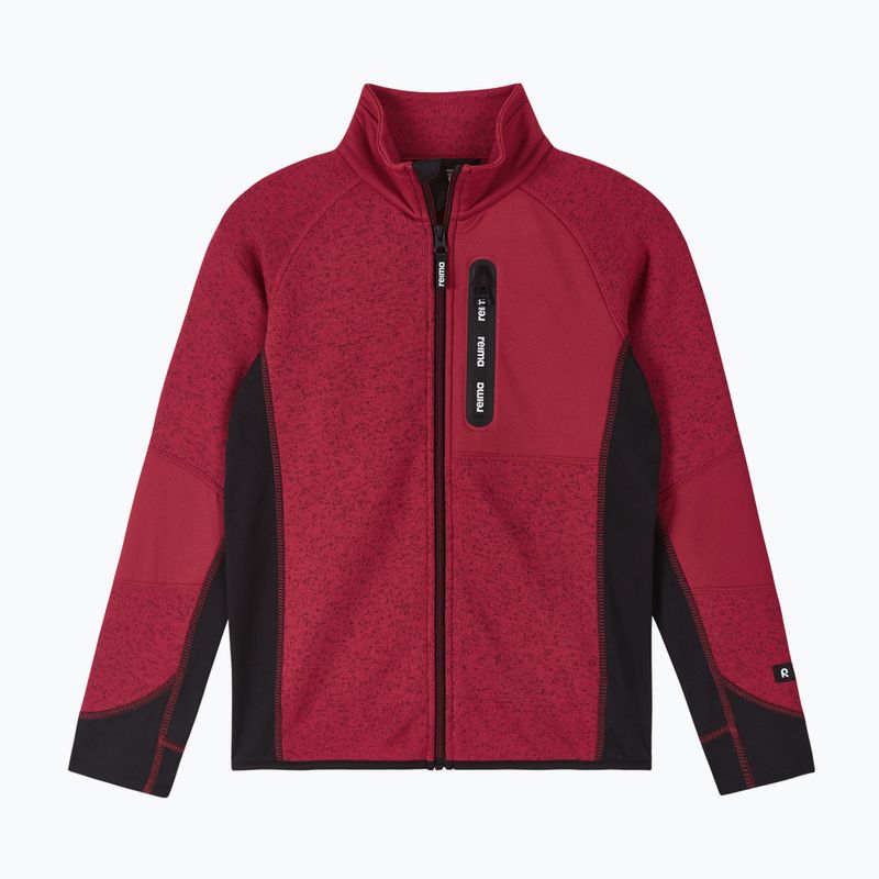 Bluză fleece pentru copii Reima Liukuen cranberry
