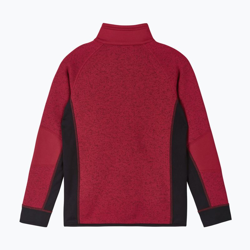 Bluză fleece pentru copii Reima Liukuen cranberry 2