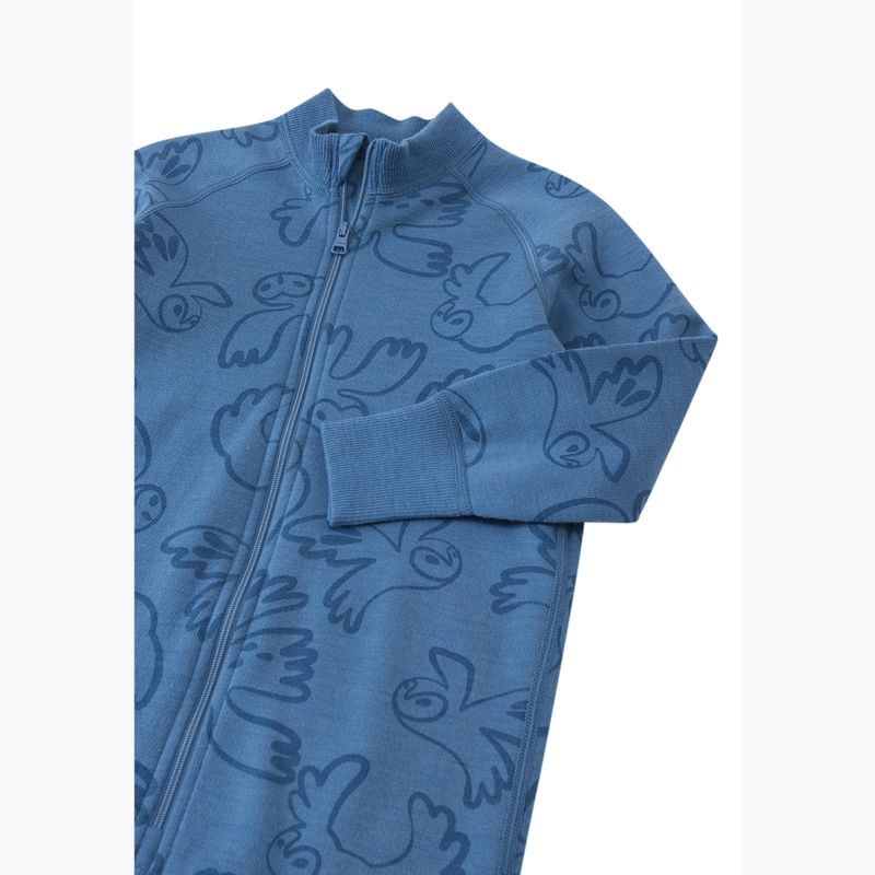 Combinezon pentru copii Reima Parvin Wool blue ocean 3