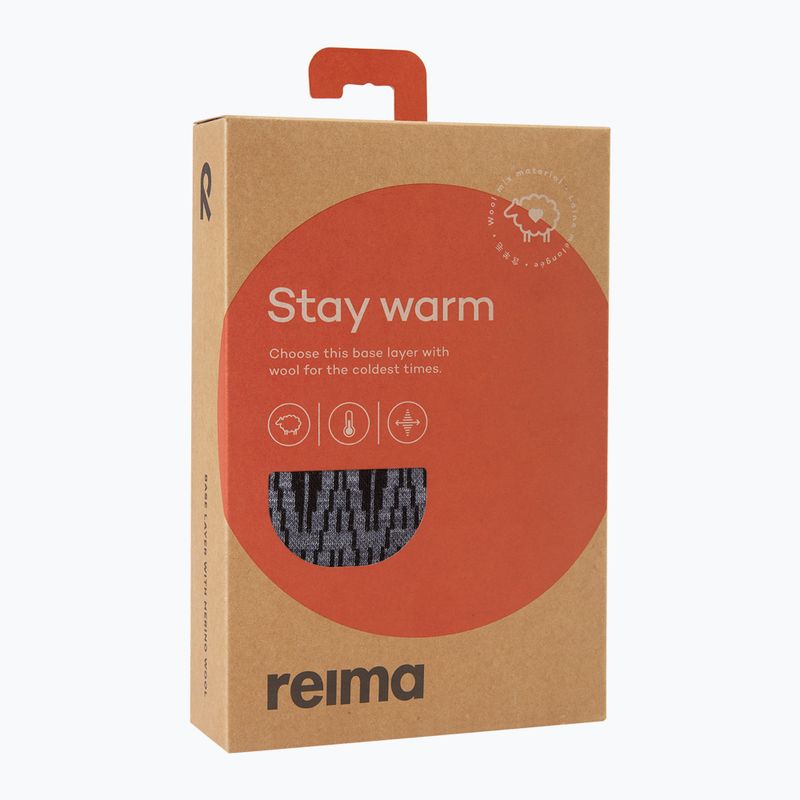 Set de lenjerie termoactivă pentru copii Reima Taival melange grey 8