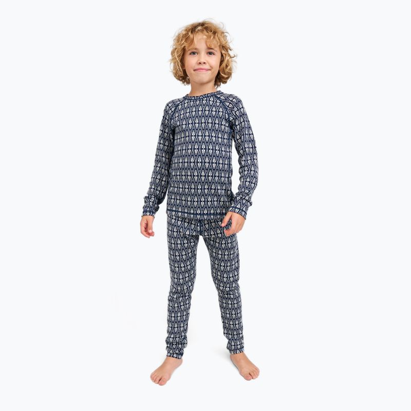 Set de lenjerie termoactivă pentru copii Reima Taival navy 9