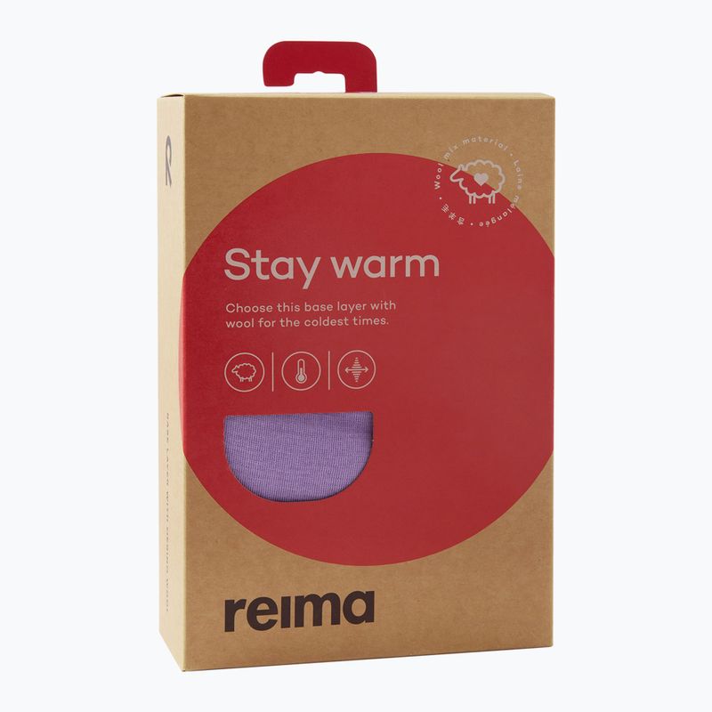 Set de lenjerie termoactivă pentru copii Reima Kinsei blooming lilac 8