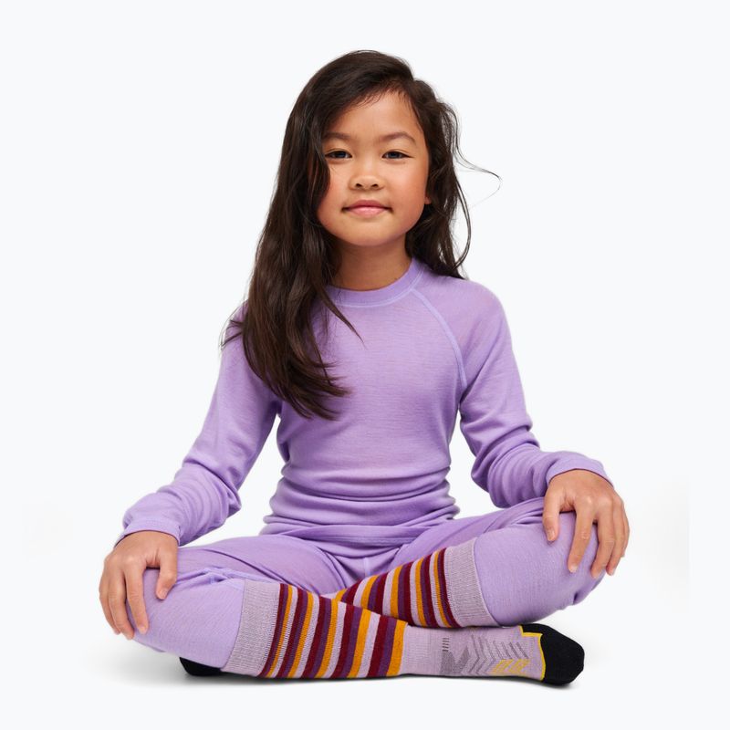 Set de lenjerie termoactivă pentru copii Reima Kinsei blooming lilac 9