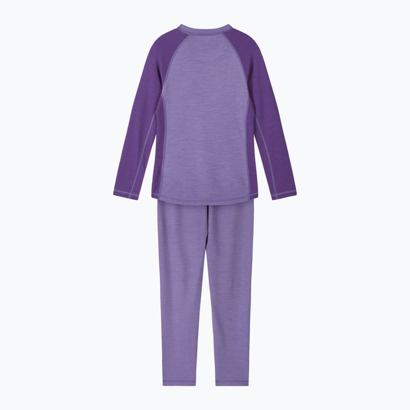 Set de lenjerie termoactivă pentru copii Reima Taitoa misty violet 2