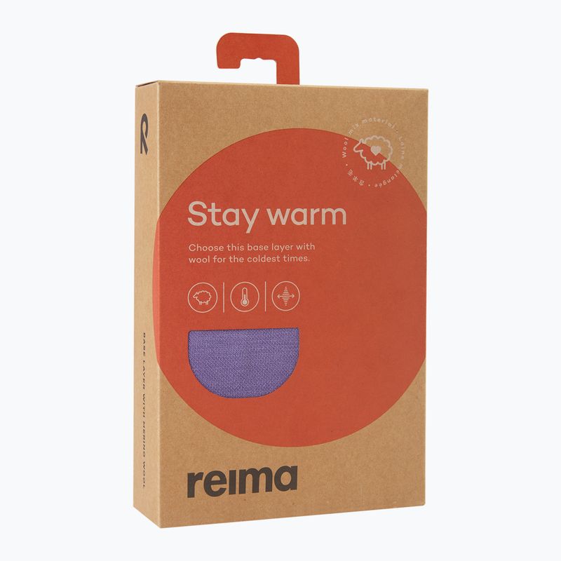 Set de lenjerie termoactivă pentru copii Reima Taitoa misty violet 8