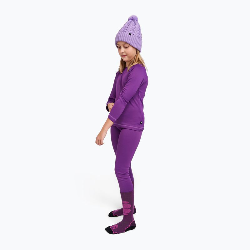 Set de lenjerie termoactivă pentru copii Reima Lampo plum purple 8