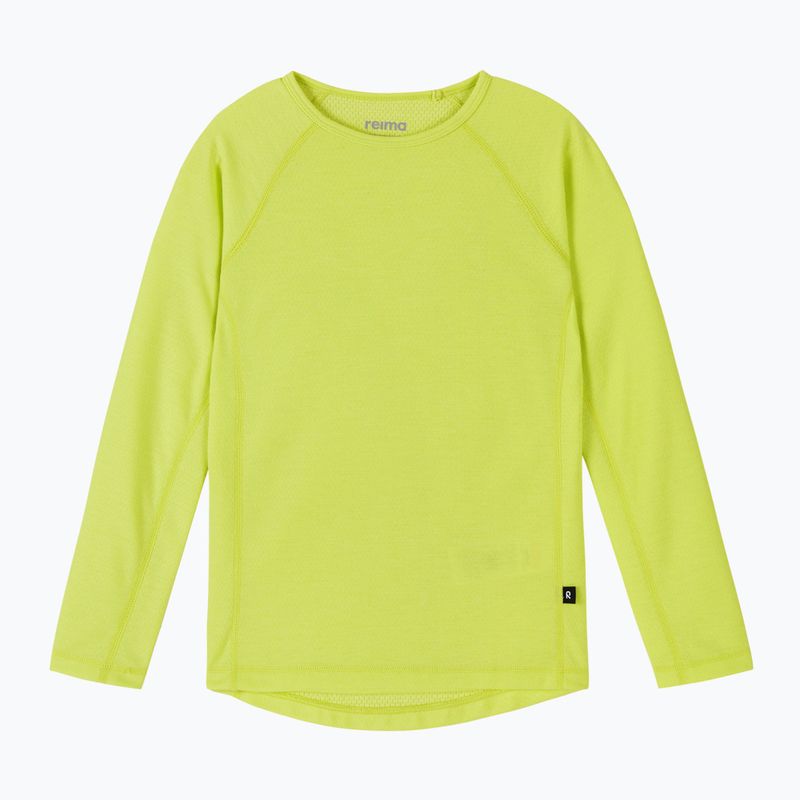Set de lenjerie termoactivă pentru copii Reima Lani bright lime 3
