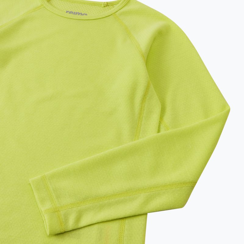 Set de lenjerie termoactivă pentru copii Reima Lani bright lime 5