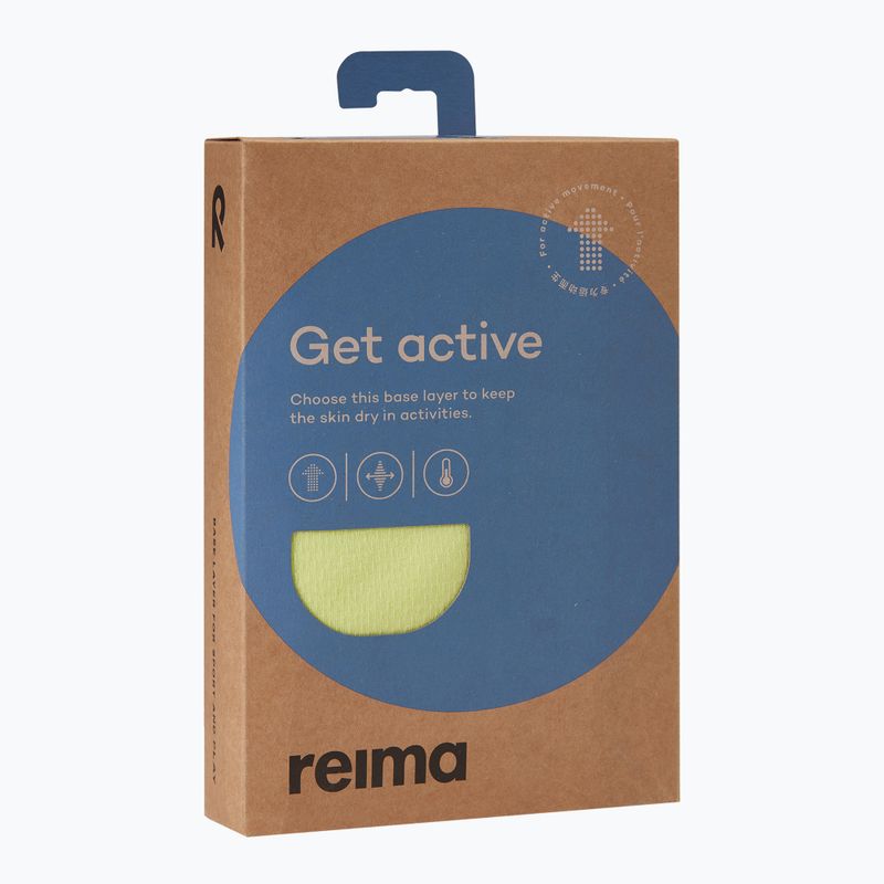 Set de lenjerie termoactivă pentru copii Reima Lani bright lime 8