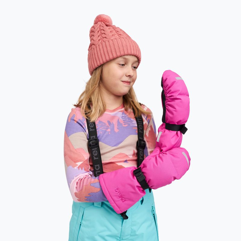 Set de lenjerie termoactivă pentru copii Reima Taitoa grey pink 12