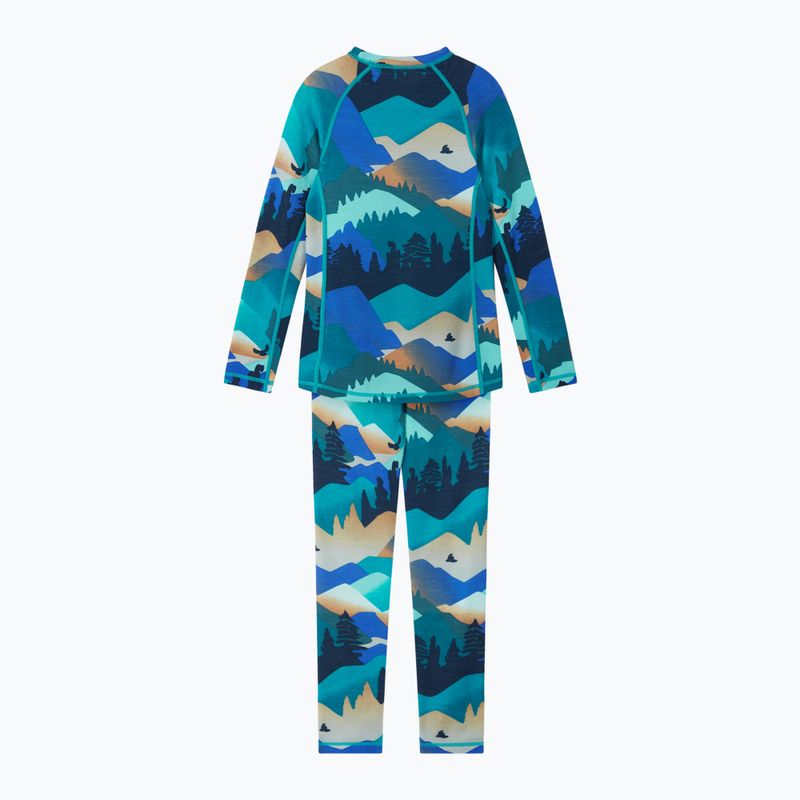 Set de lenjerie termoactivă pentru copii Reima Taitoa navy 2