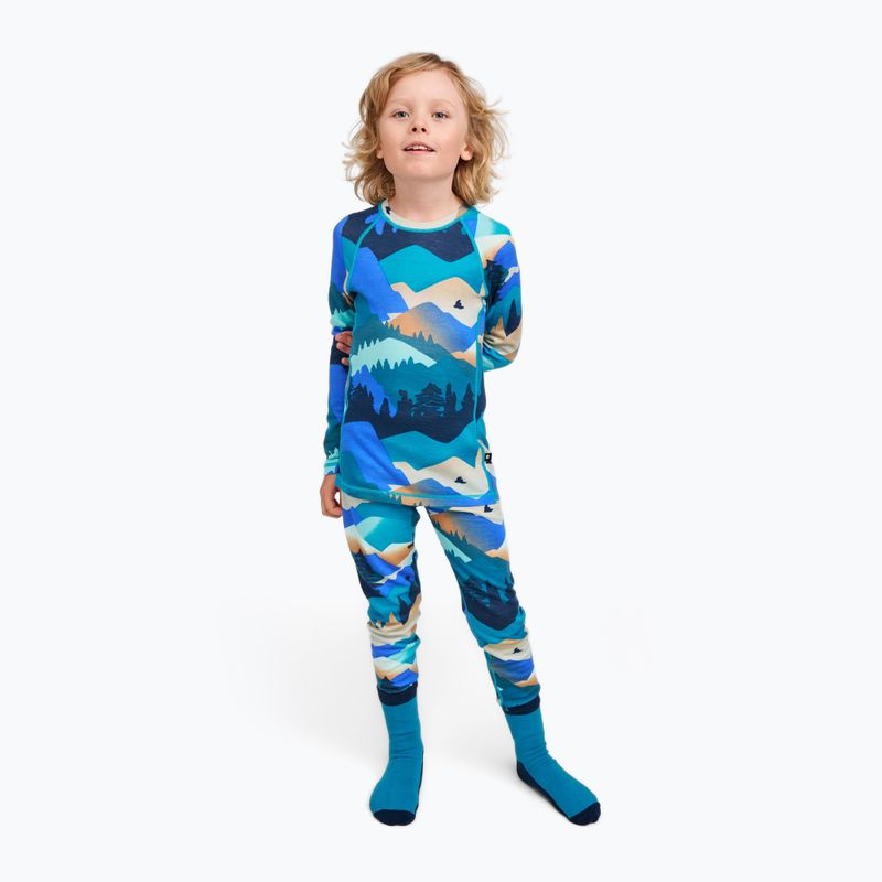 Set de lenjerie termoactivă pentru copii Reima Taitoa navy 9