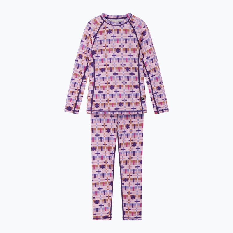 Set de lenjerie termoactivă pentru copii Reima Taitoa pale rose