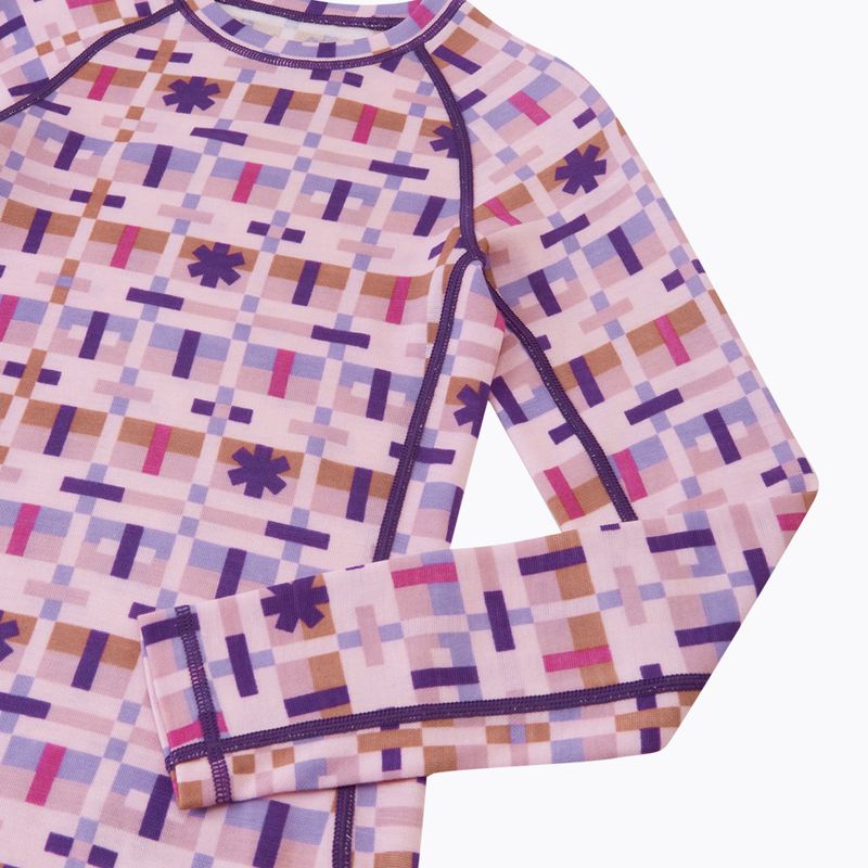 Set de lenjerie termoactivă pentru copii Reima Taitoa pale rose 5