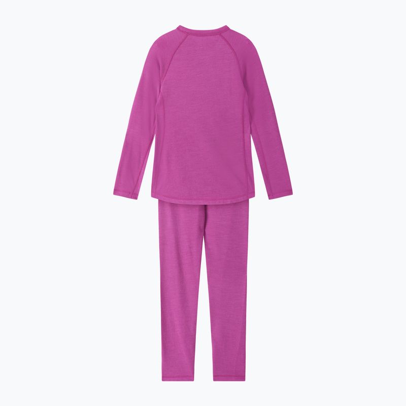 Set de lenjerie termoactivă pentru copii Reima Taitoa fucshia 2