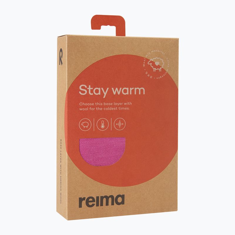 Set de lenjerie termoactivă pentru copii Reima Taitoa fucshia 8